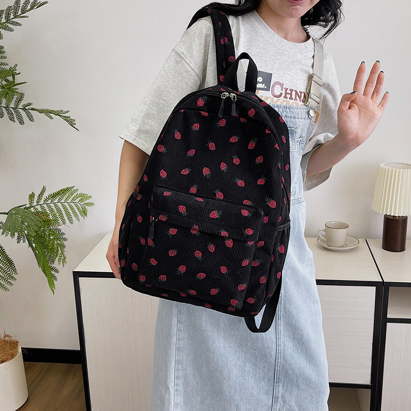 Women's Backpack Simple Japanese Style Students Schoolbag Outdoor - Image 2