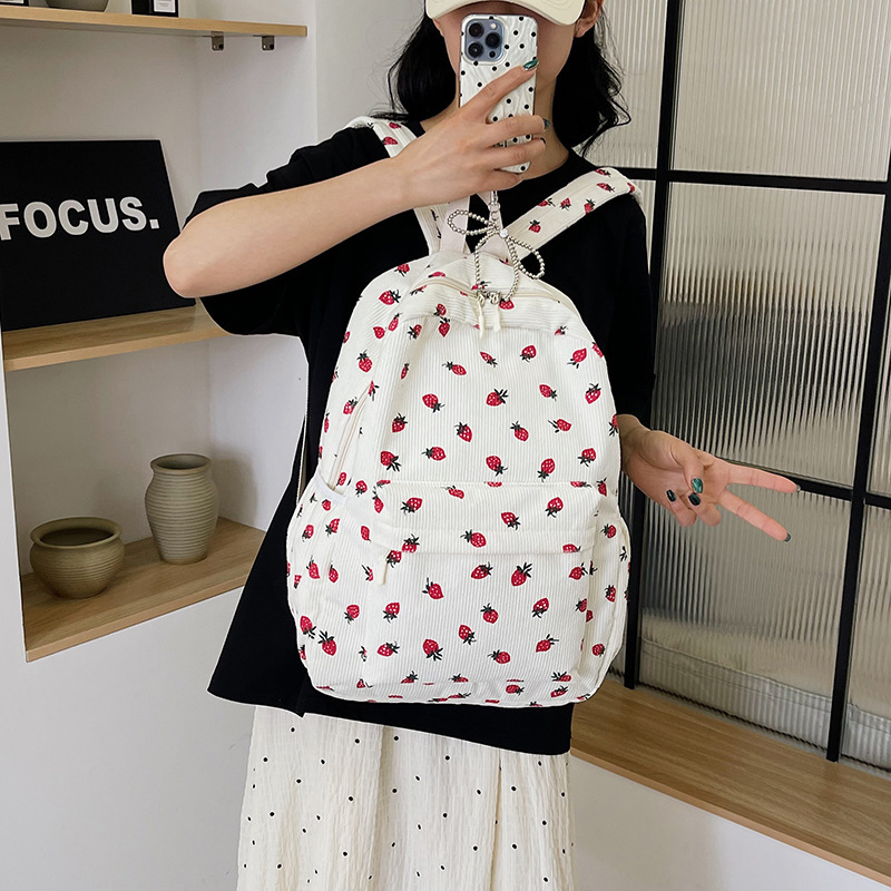 Women's Backpack Simple Japanese Style Students Schoolbag Outdoor - Image 4